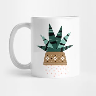 Zebra Haworthia Plant Mug